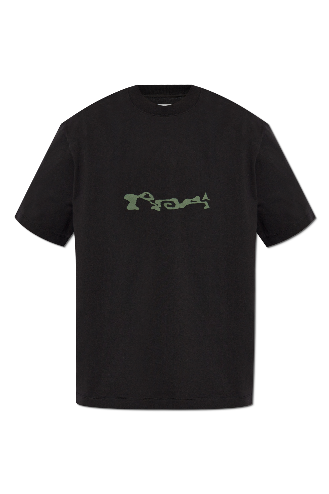 Tシャツ・カットソー ROA Regular Logo T-Shirt ROA Light Regular Tee (Black) – August